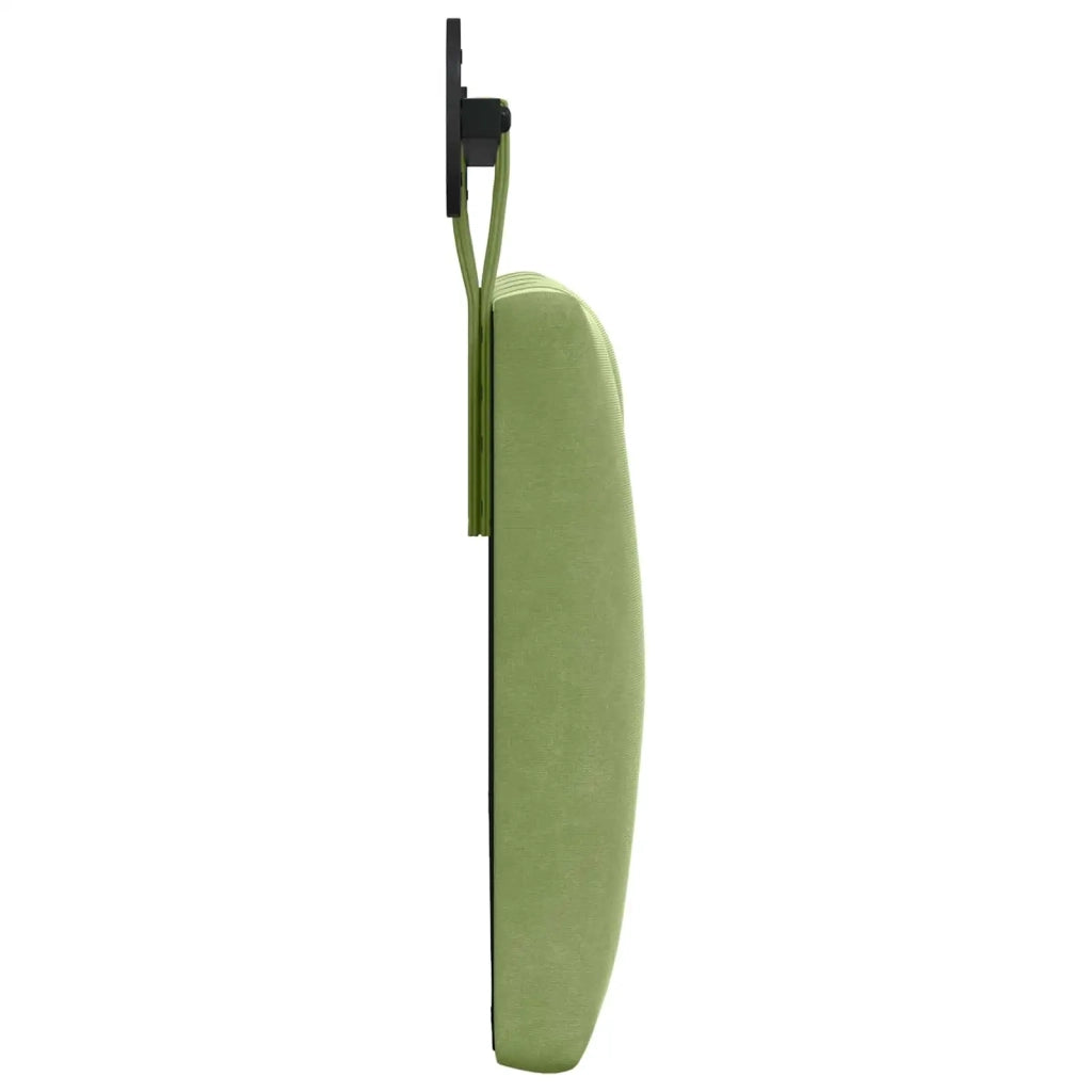 Testiera sospesa Con luce LED Verde chiaro Velluto 42032055