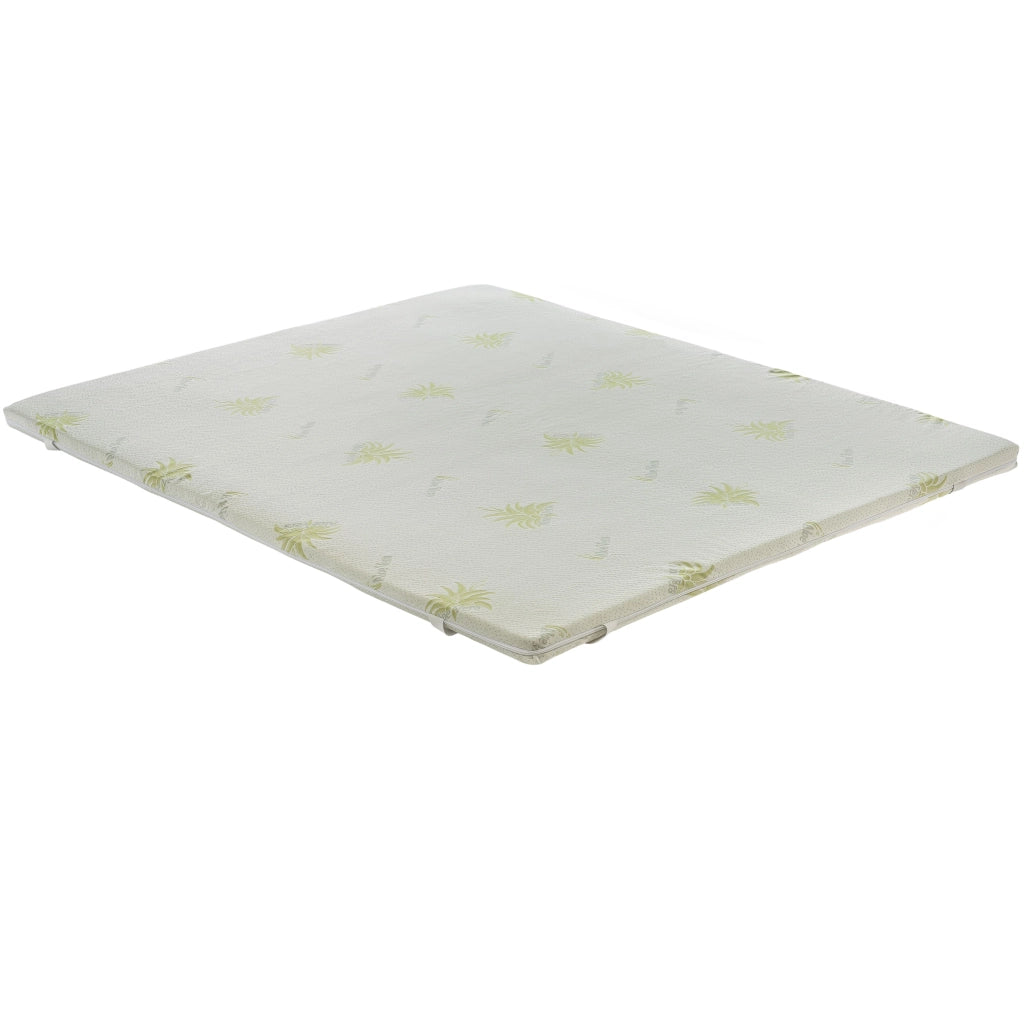 Materasso Piazza e Mezza 120x200 in Memory Foam - Alto 5 cm - IGNIFUGO Classe 1M - Sfoderabile