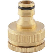 PRESA A RUBINETTO OTTONE + INNESTO RAPIDO STARS - 3/4-1F- 10 pezzi