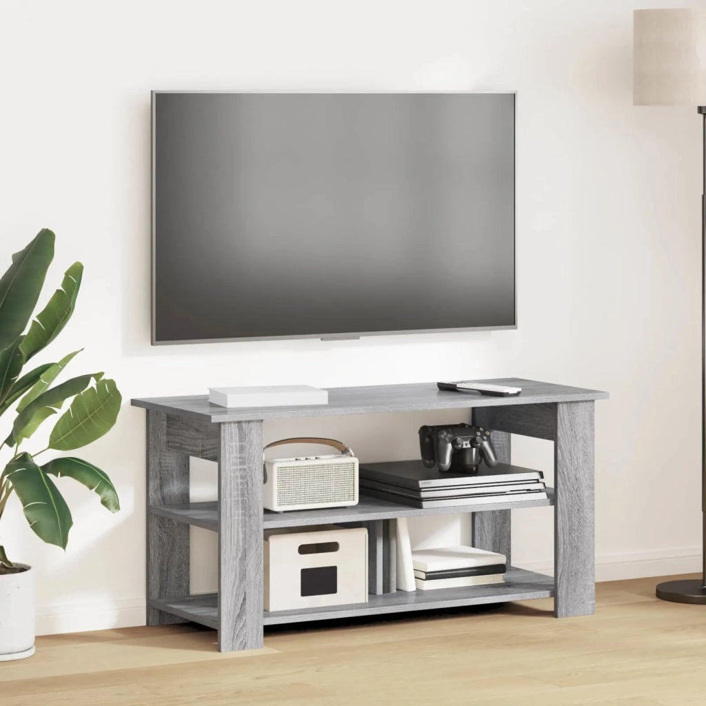 Supporto TV | Armadietto TV | Mobile Porta TV Grigio Sonoma 100 x 40 x 50 cm