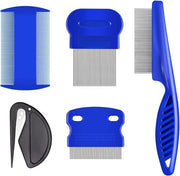 Kit di rimozione zecche per gatti e cani con 5 lama di rasoio per zecche
