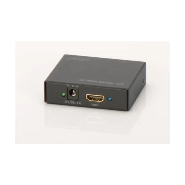 Digitus splitter 4k hdmi ultra hd per 2 monitor con 1 dispositivo - DS46304