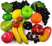 Set di Frutta Kunst - 20 pezzi di Frutta Decorativa per Decorazione Interna