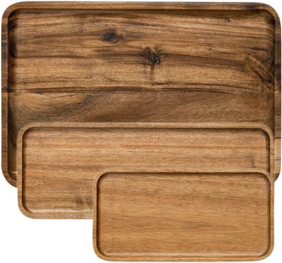 Set di portata in legno multifunzionale