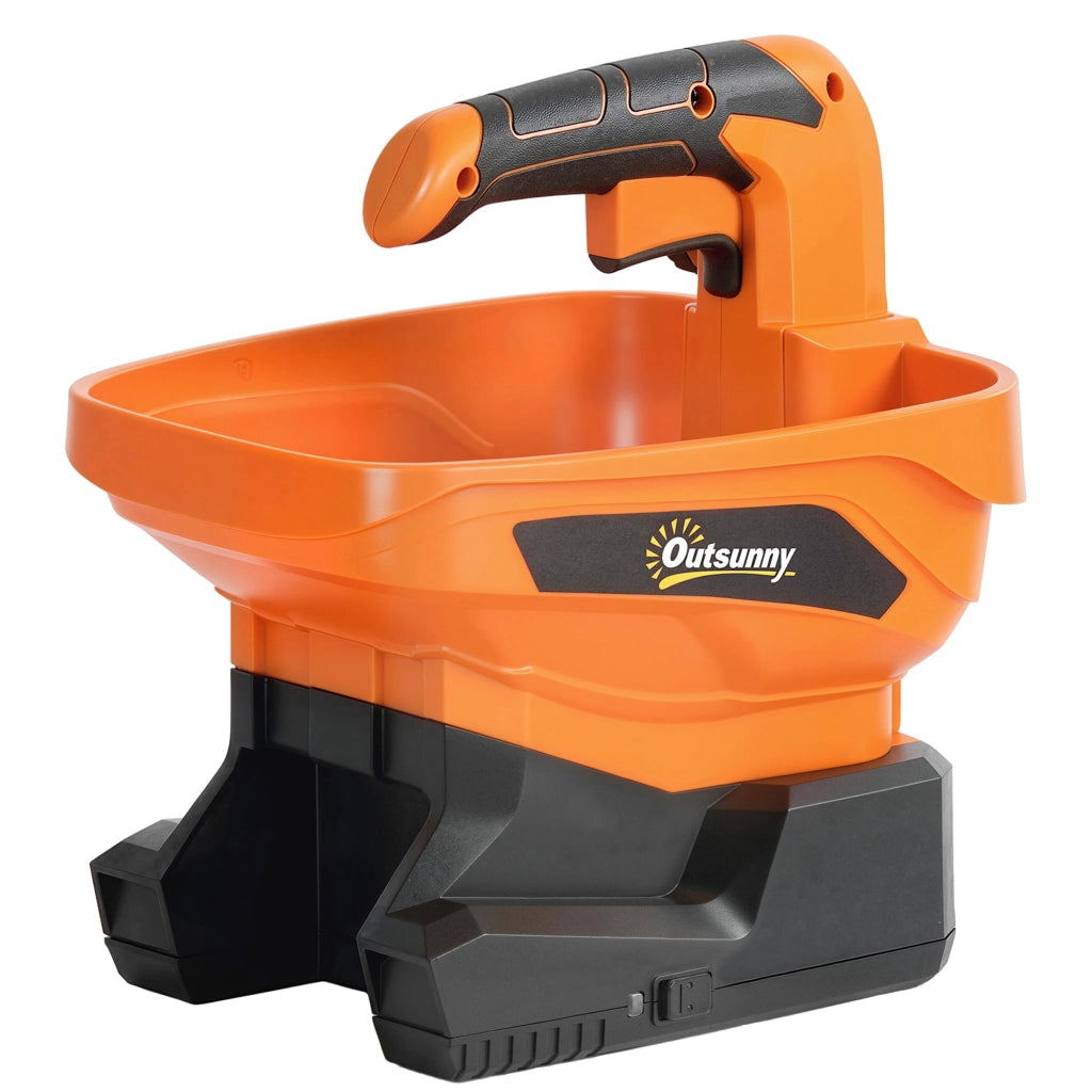 Spandiconcime Portatile 3,3 L 8 Livelli Flusso ¨C Minimal ¨C Arancione