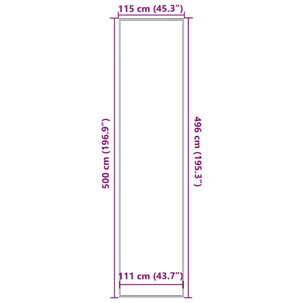 Zerbino Marrone 115x500 cm 4105633