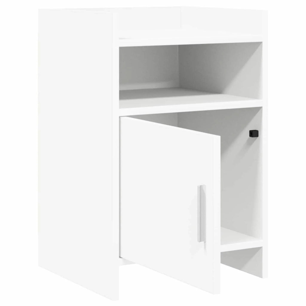 Comodini 2 pcs Bianco 40 x 36 x 60 cm Legno ingegnerizzato 8011036