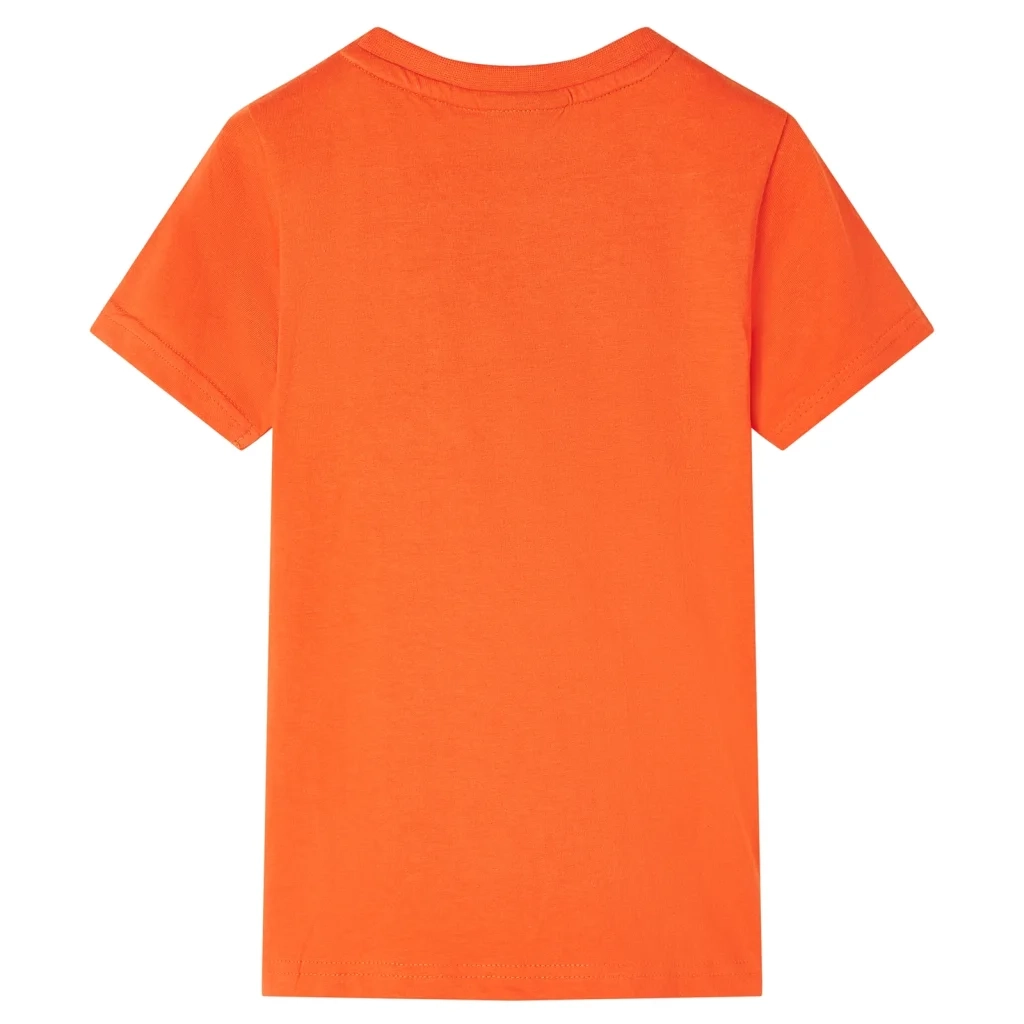 Maglietta per Bambini Arancione Scuro 128