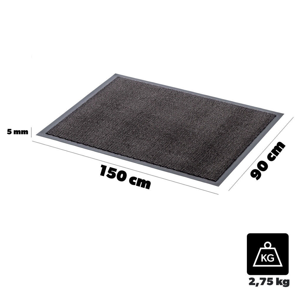 Zerbino d'ingresso KADAX, tappetino per scarpe, universale, 150x90 cm, assorbente