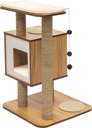 Casa di gioco per gatti / grande albero da arrampicata per gatti