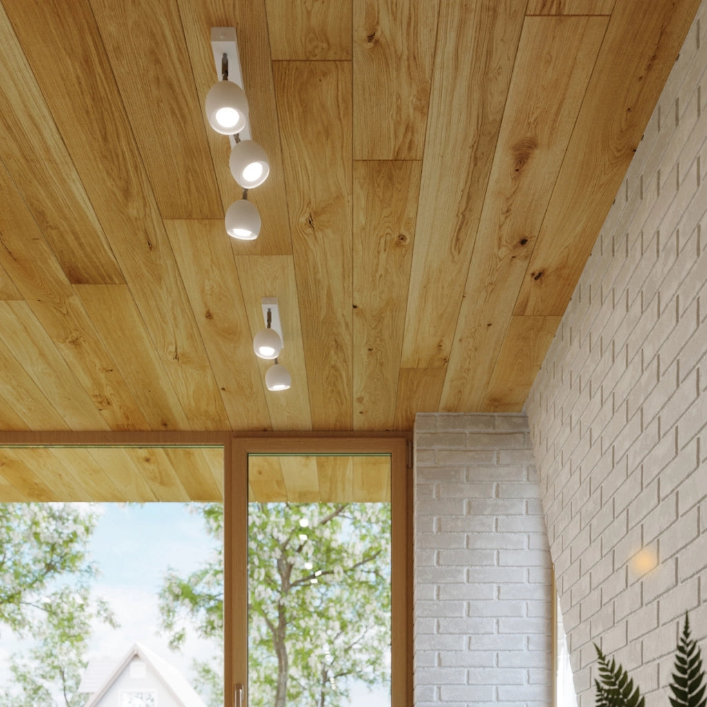 Lampada a soffitto OCULARE 4L bianco