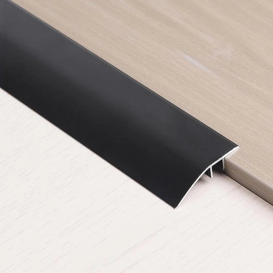 Profilo di Transizione per Pavimenti in Alluminio 0,9 m x 43 mm per Passaggi Senza Soluzione di Continuità