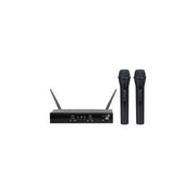 Kit microfoni karma set 5002 doppio radiomicrofono palmare uhf nero