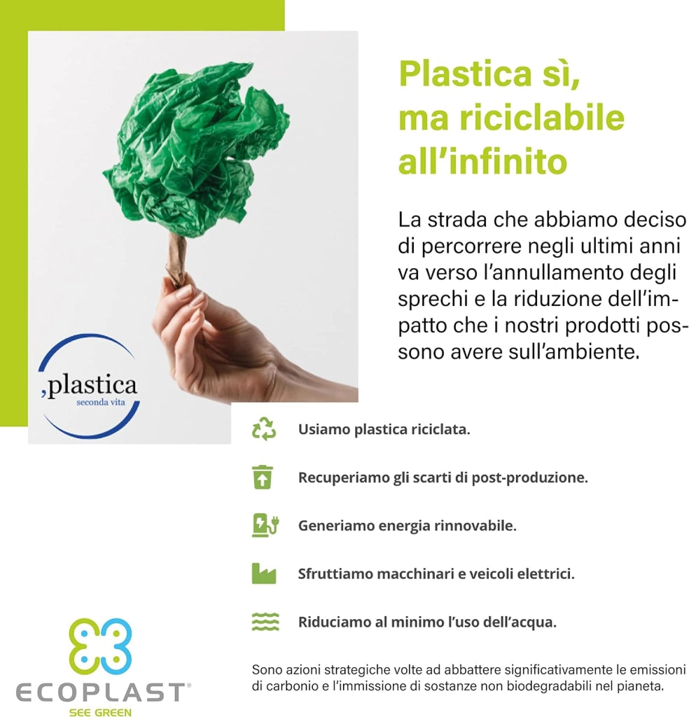 INNAFFIATOIO PLASTICA 3 L- ECOPLAST- 10,0 pz