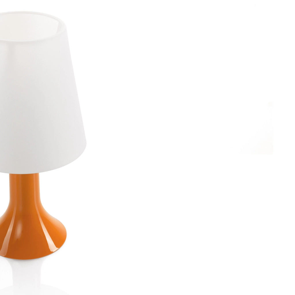Lampada da tavolo LYRON arancione