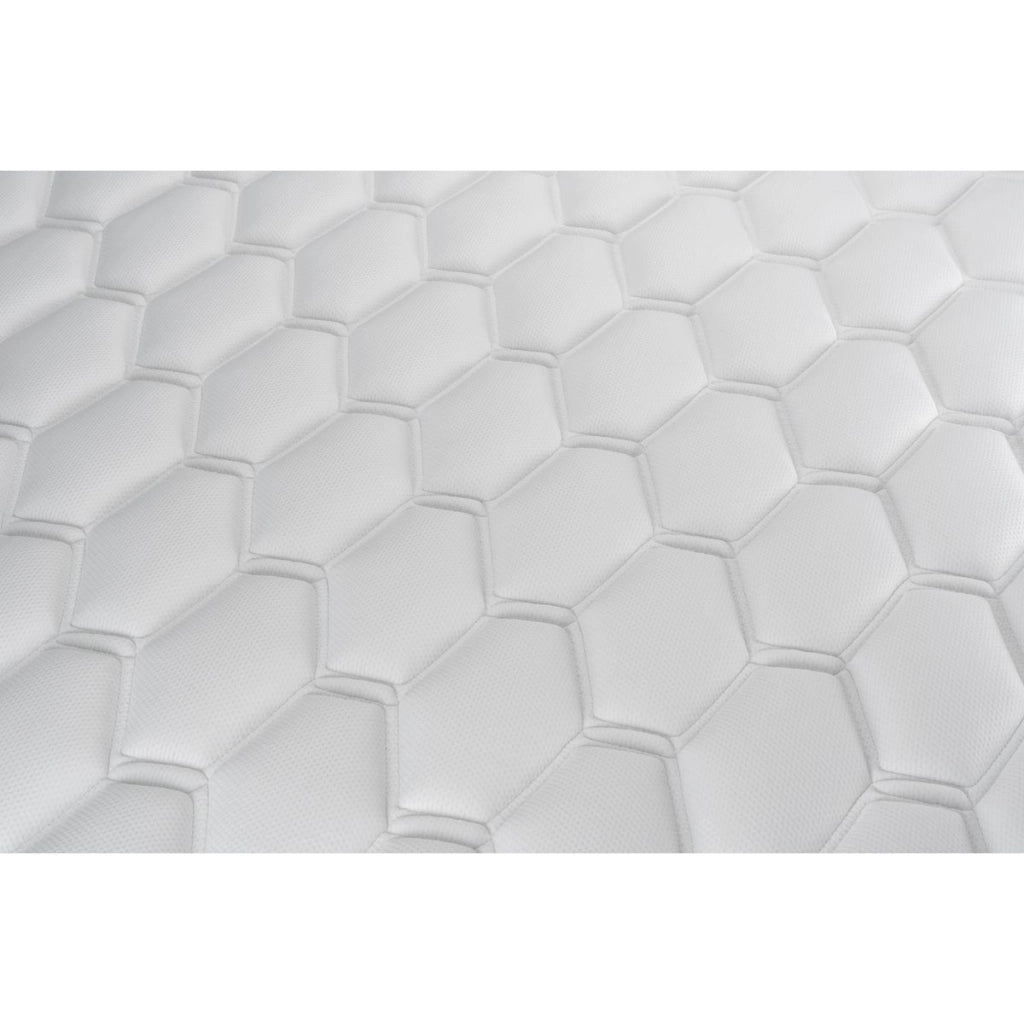 Pacchetto letto completo - Materasso 140x190cm + Box spring con doghe (in kit) + 2 guanciali + Piumino - Vitalspring Recover