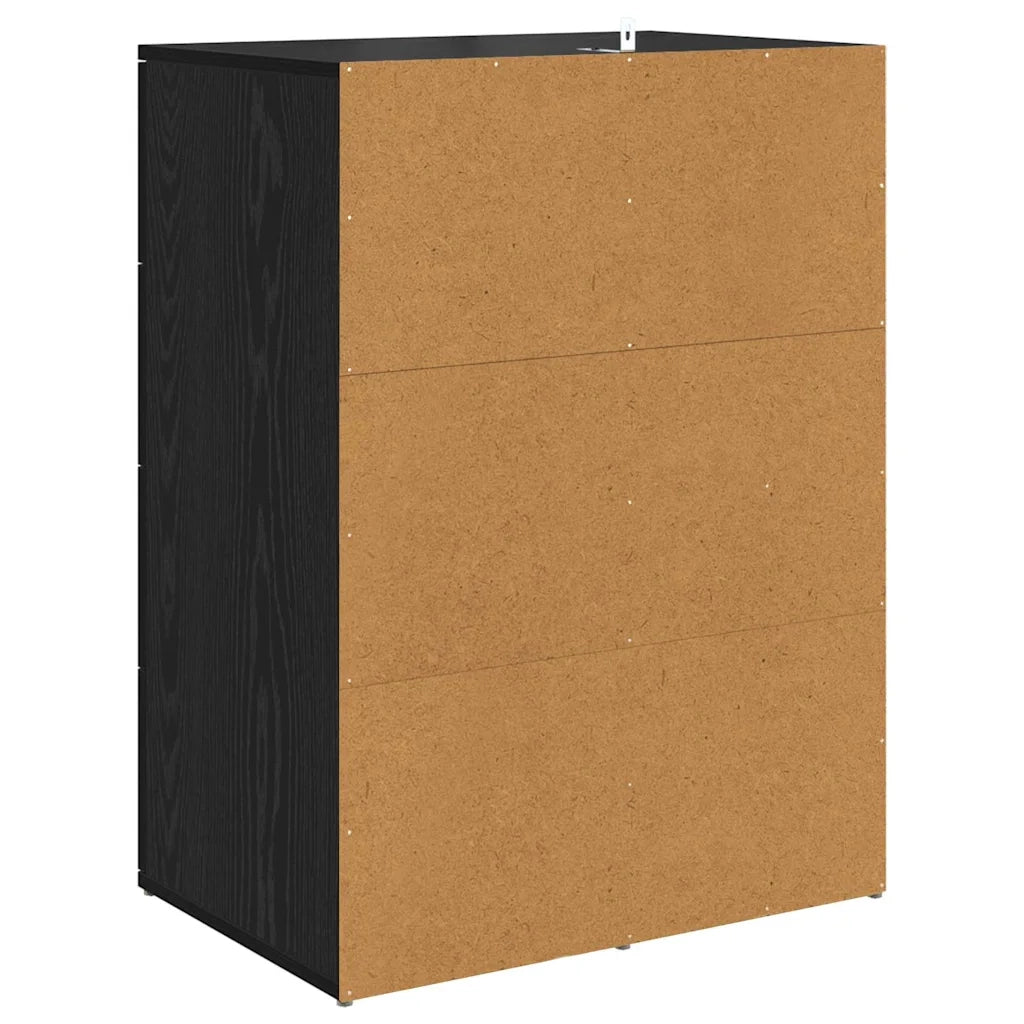 Credenza | Sideboards Corona 2 pcs Rovere Nero 59 x 39 x 80 cm