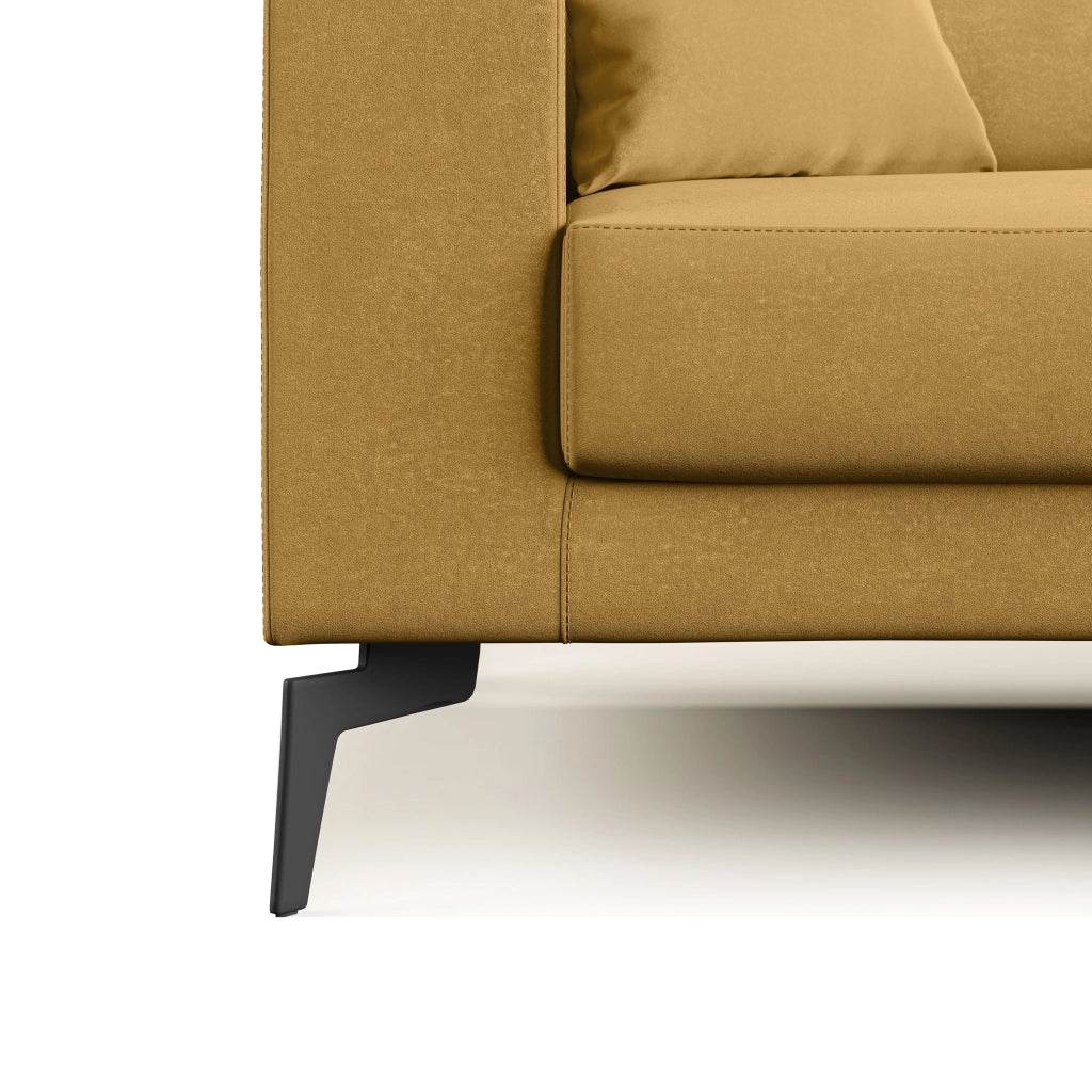 Prestige Divano design moderno T11 166 cm giallo