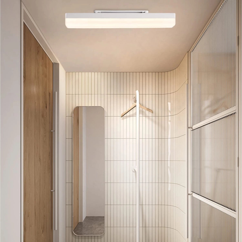 ZMH Lampada da soffitto plafoniera LED 40 cm luce bianca moderna protezione occhi per soggiorno corridoio camera letto