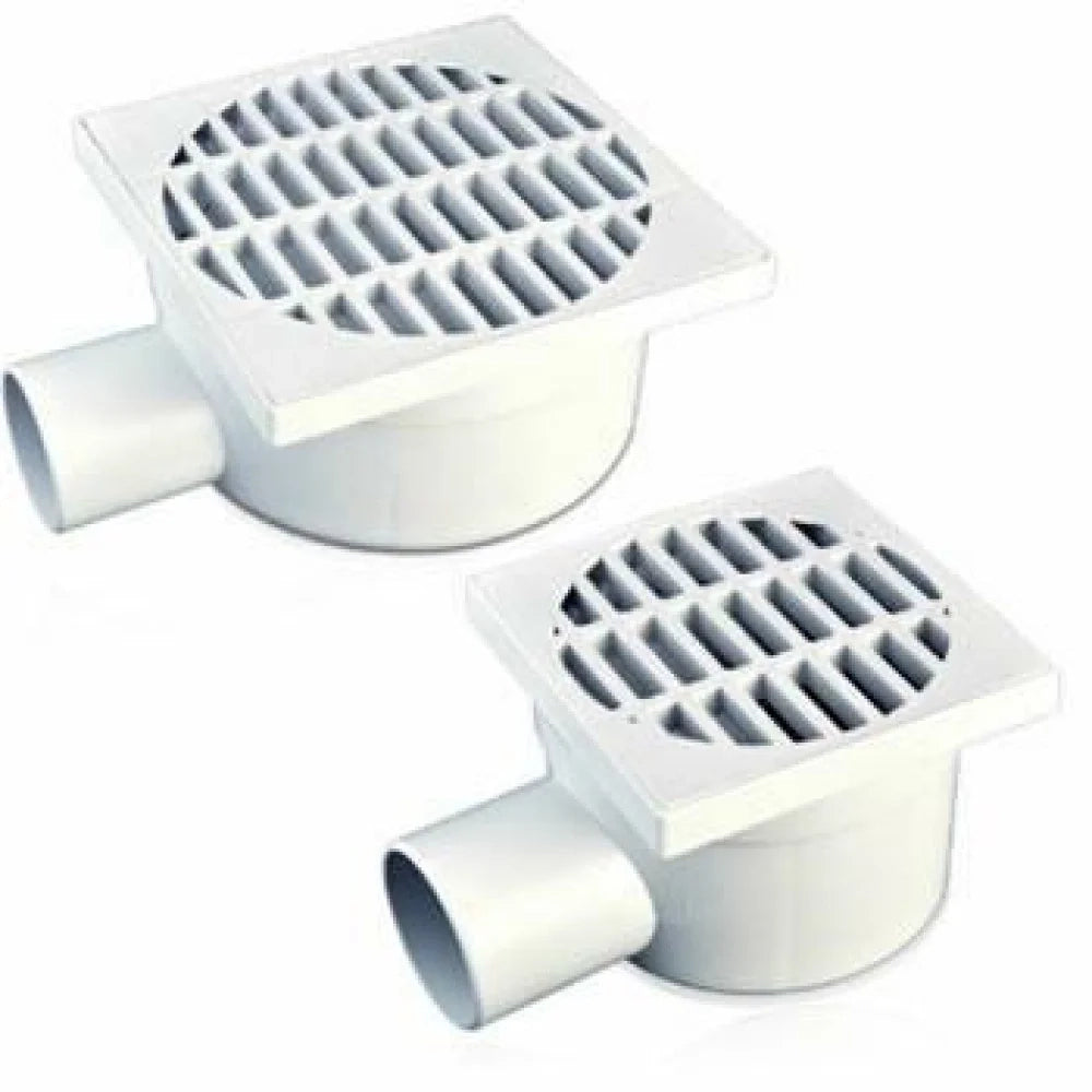 Chiusino pp con scarico laterale cm.15x15 d.50 b08lqwvq9r