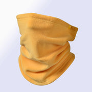 Maschera/scaldacollo elasticizzato unisex, scaldacollo invernale in pile, protezione per il collo per ciclismo all'aperto, protezione dal freddo