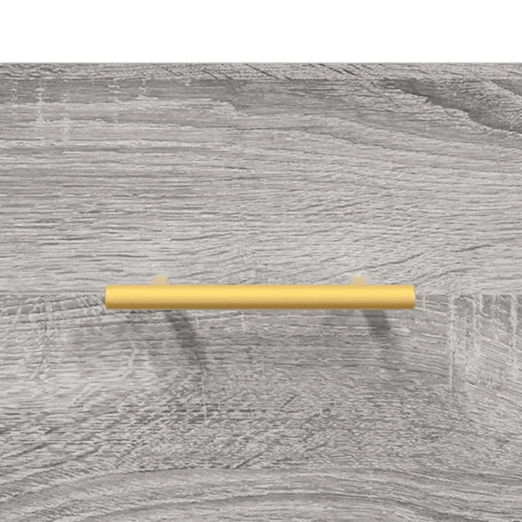 Credenza | Madia | Buffet da pranzo | Armadio da pranzo Grigio Sonoma 69,5x34x180 cm in Legno Multistrato