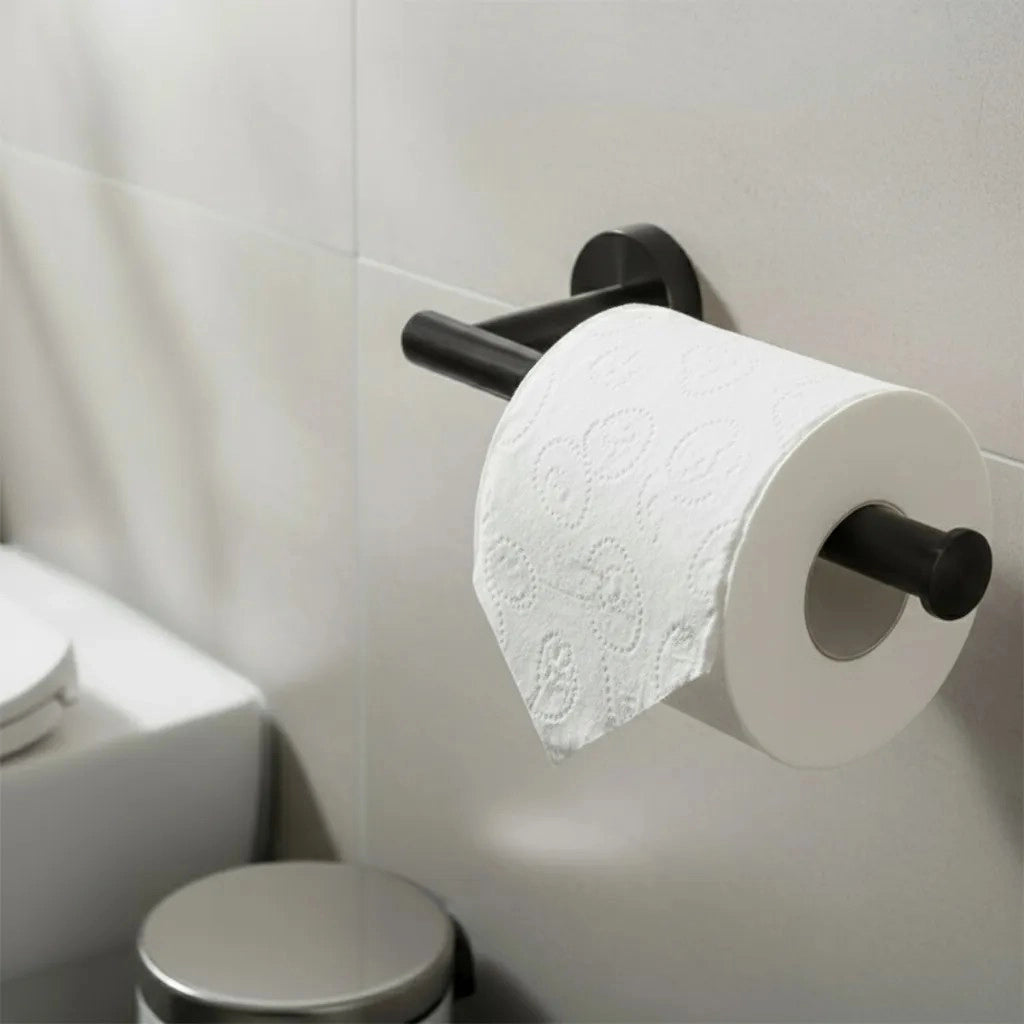 Set Accessori Da Bagno Ari Black 4 Pezzi