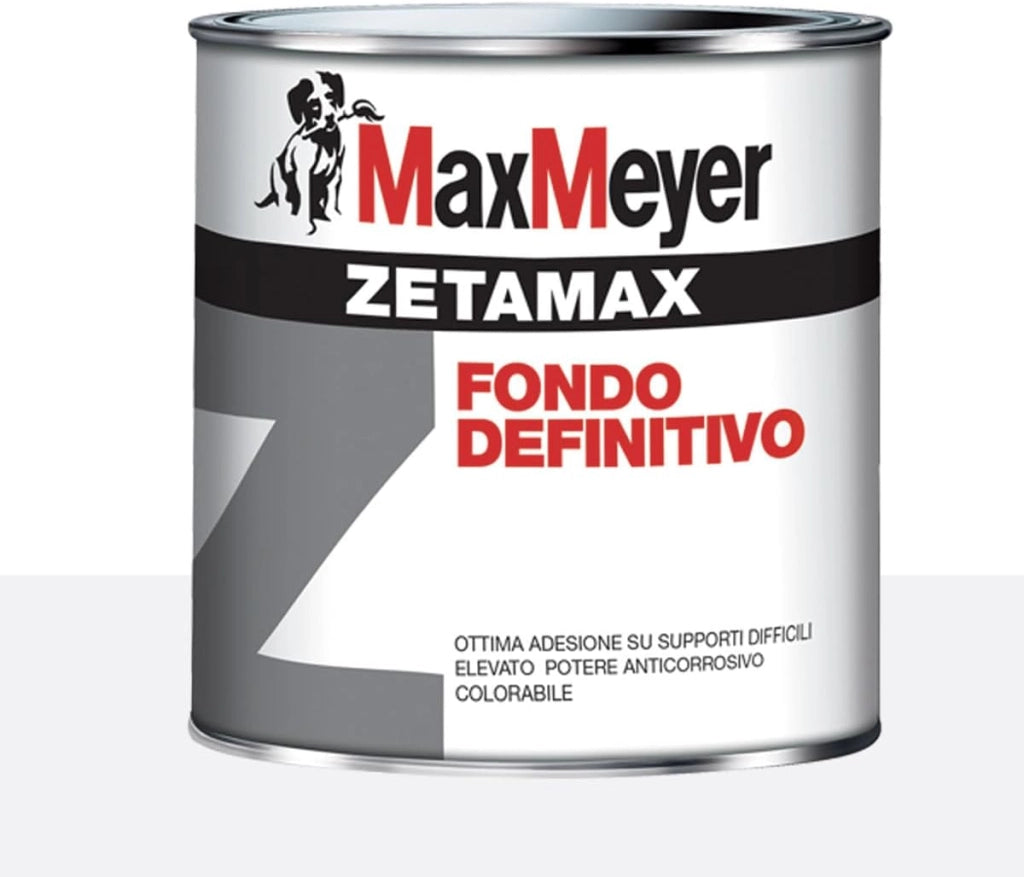 Fondo Antiruggine a Solvente per Supporti Difficili ZETAMAX, 0.5L
