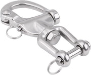 Beugel per imbarco - Accessorio per barche - RVS - Barche a vela - Fune per spinnaker - Adatto per imbarcazioni - Argento - Beugel con bocchetta in acciaio inox 316.