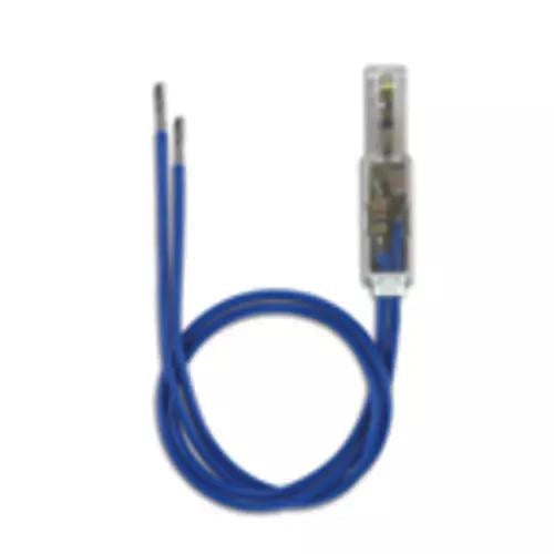 UNITÀ LED 12-24V 0,1W ASSIALE AZZURRO