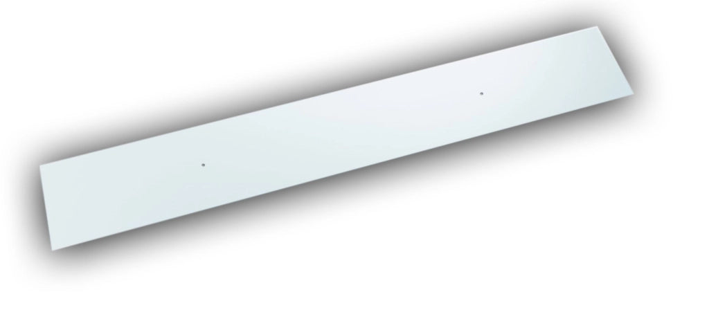 BATTISEDIA con foro - 1000x100 mm - spessore 2 mm