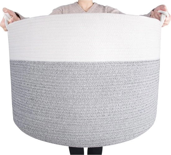 Tessuto decorativo in cotone extra grande - ideale per la conservazione di giocattoli, coperte e stoviglie, realizzato a mano e duraturo