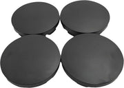 Adattori universali neri - set da 4 pezzi per cerchi auto - accessori di tuning.