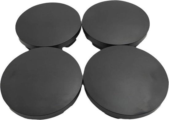 Adattori universali neri - set da 4 pezzi per cerchi auto - accessori di tuning.