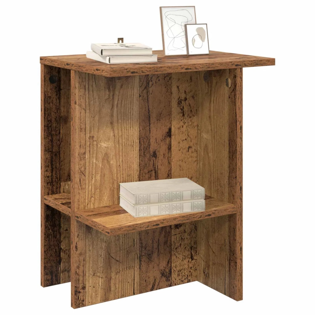 Tavolino da salotto | Tavolino da caff¨¨ | Tavolino da Soggiorno Legno antico 40 x 30 x 49 cm