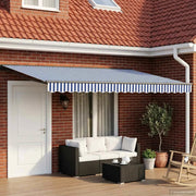 Cornice per Tenda Manuale con LED 4 × 3,5 m 3420857