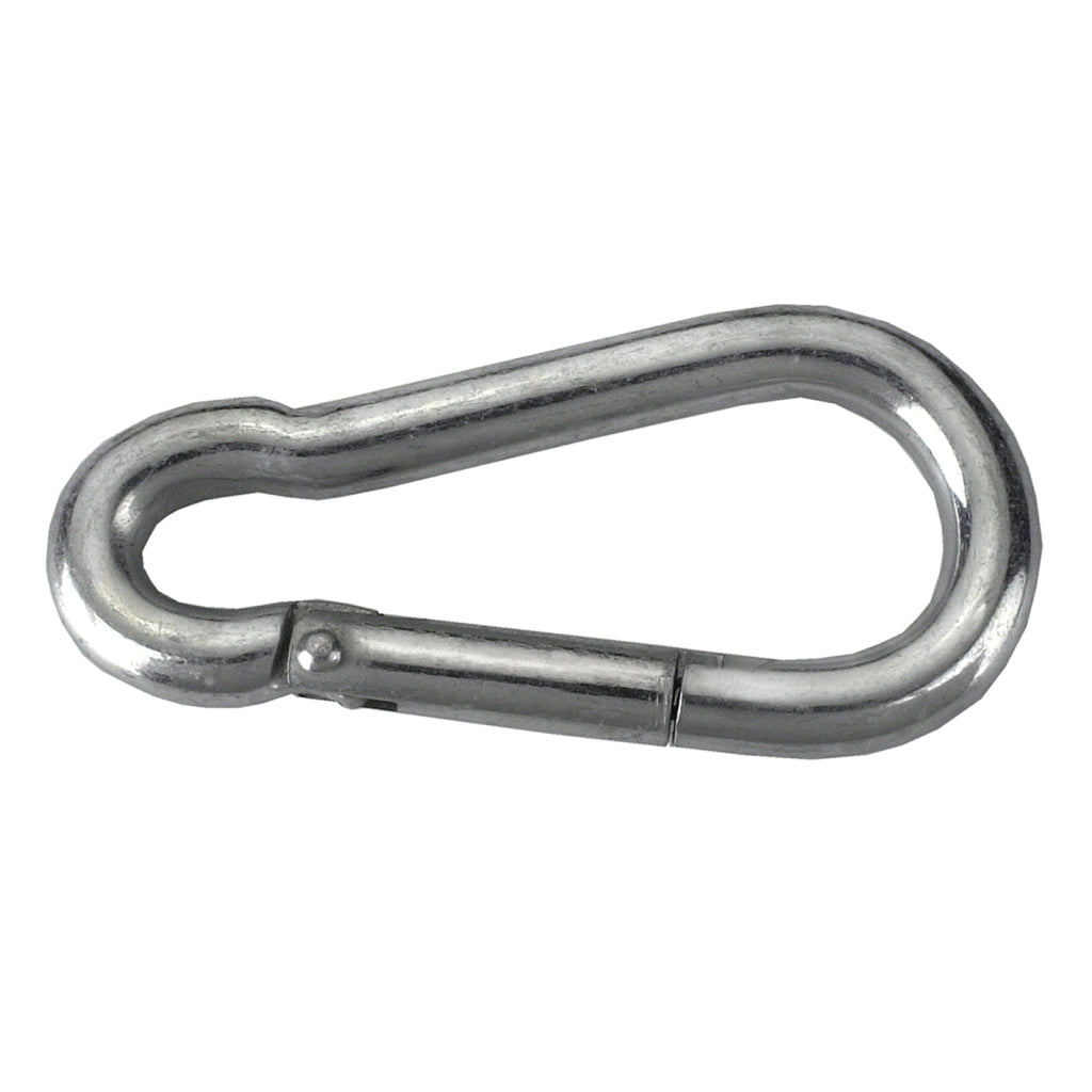 Moschettone per pompiere Inox 80 mm. - 1 pz.