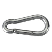 Moschettone per pompiere Inox 80 mm. - 1 pz.