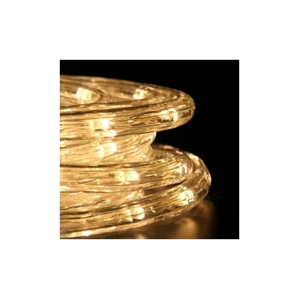 Trade Shop - Tubo Luminoso 20 Metri Led Bianco Caldo 480 Luci Per Interno E Per Esterno -
