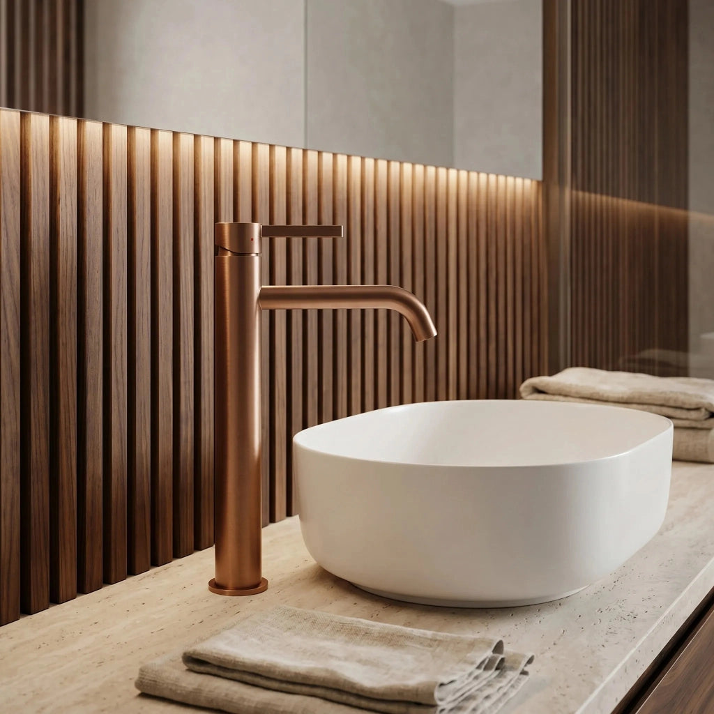 Rubinetto Da Bagno Rea Foster Brush Copper