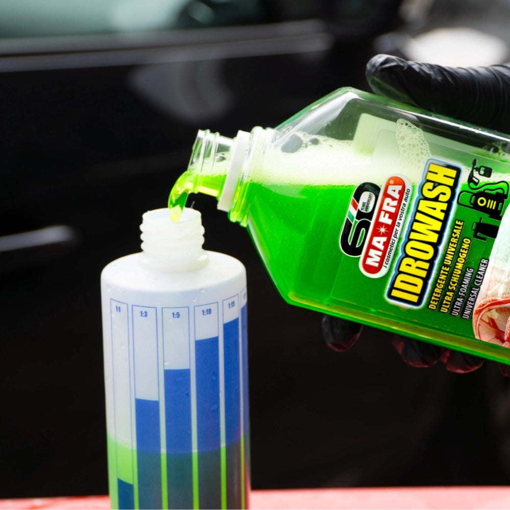 Mafra idrowash detergente ultra schiumogeno concentrato auto, moto e camper 1l