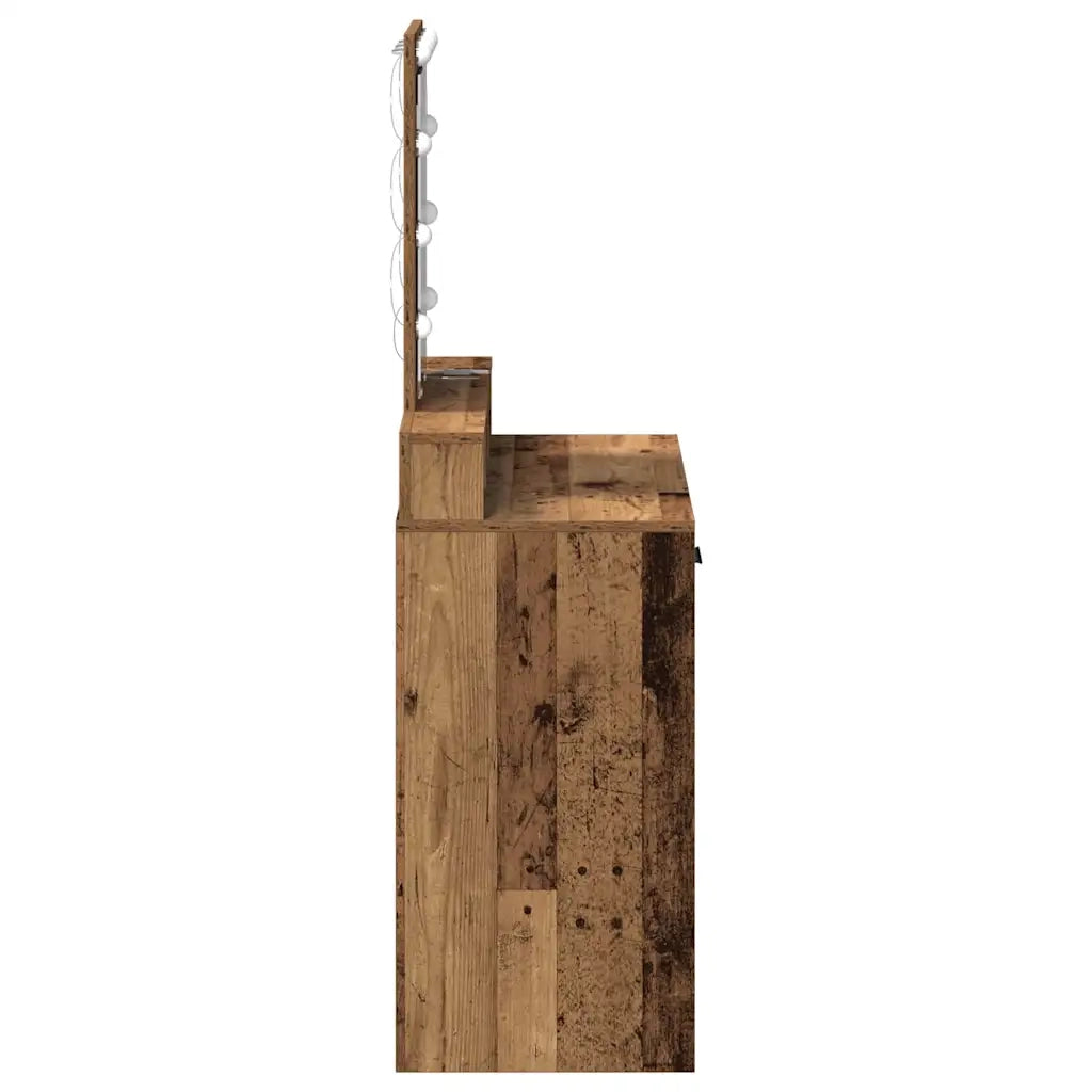 Toeletta | Tavolo da Trucco Marrone 79 x 41 x 140 cm Legno multistrato