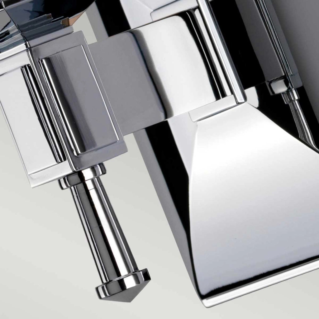 Applique bagno cromata Shirebrook Elstead 1xG9 3W IP44