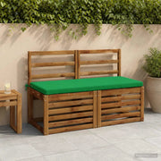 Cuscino per panchina SOEST 100% Poliestere Verde 949352