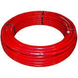 TUBO MULTISTRATO ROSSO 25M D.20MM RIVESTITO