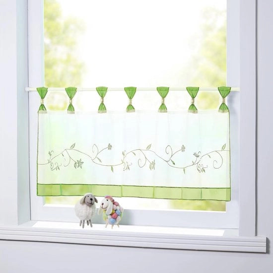 Bistrogordino trasparente - 1 pezzo - verde - 45x90 cm