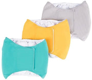 Luiers per cani, 3-pack, pantalonetti igienici per animali domestici, unisex, eco-friendly M