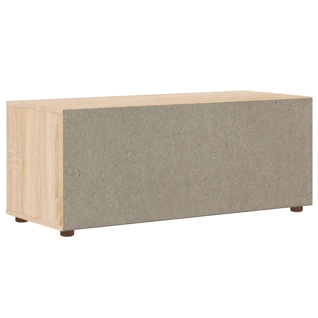 Mobile TV-Credenza per TV-Console TV VISNES Rovere Sonoma 100x40x38 cm Legno Multistrato