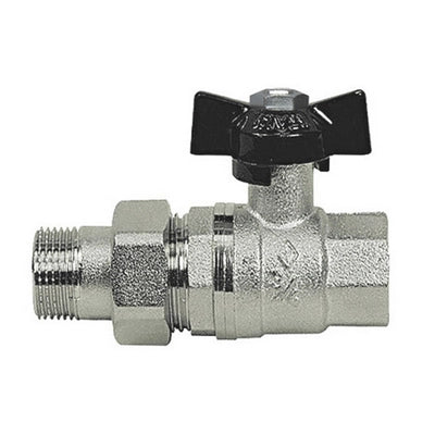 VALVOLA A SFERA MF CON BOCCHETTONE A FARFALLA- 1/2''  DN 15  PN 64- BUGAT- pezzi 1