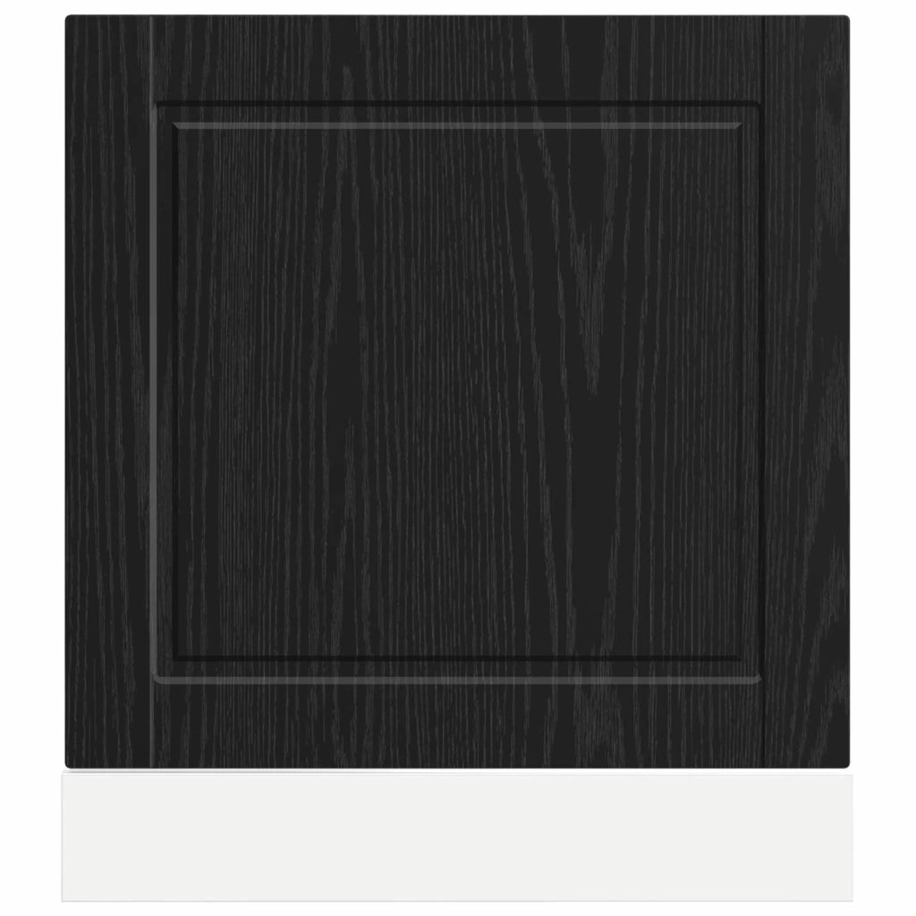 Pannello lavastoviglie PORTO Rovere Nero 60 x 1,5 x 57 cm